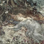 Arthur Rackham-Titania lying asleep_d