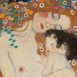 gustav klimt-mother and child_d