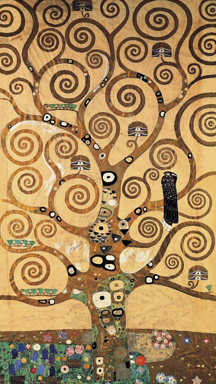 Gustav Klimt-The Tree of Life_1080x1920_2