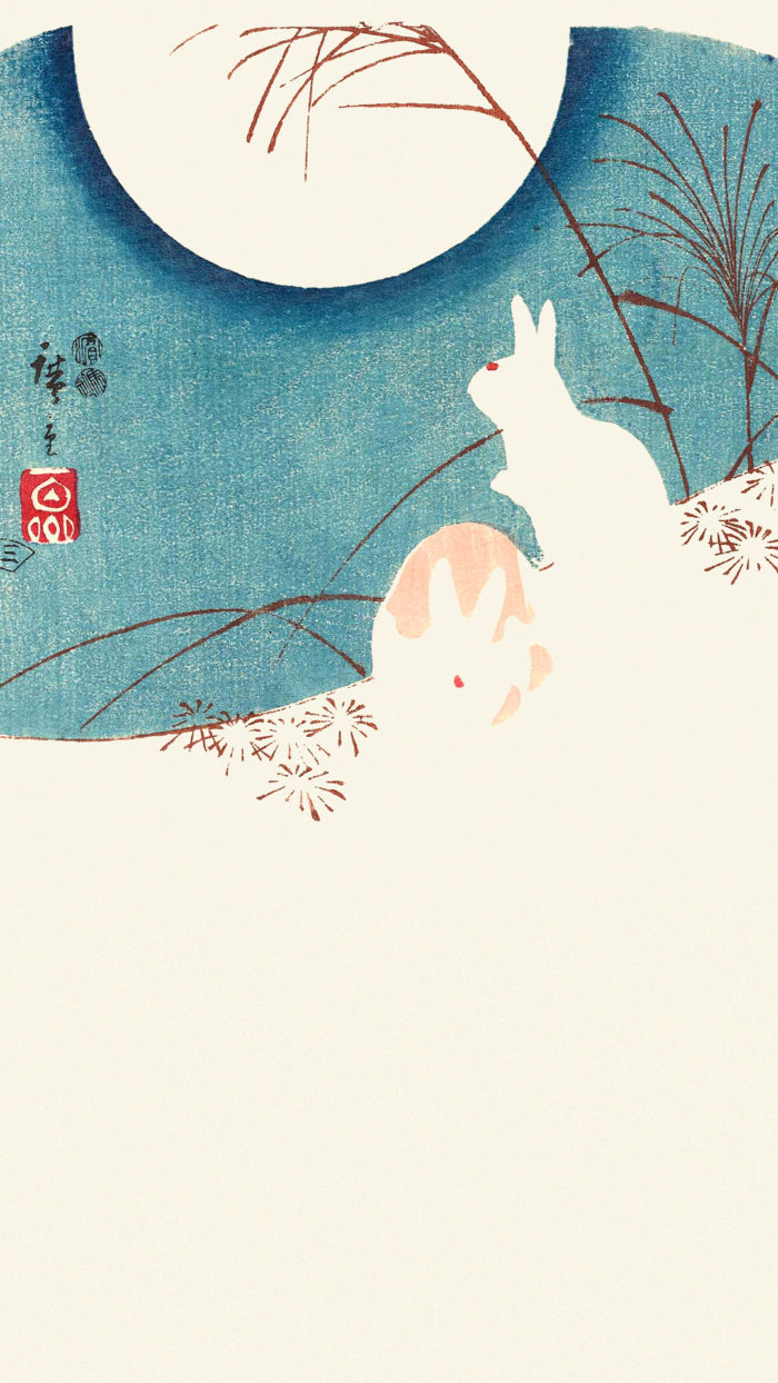 Utagawa-Hiroshige-Tsuki-ni-usagi-1080x1920