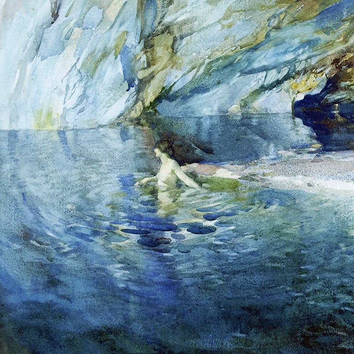 William Russell Flint – The Swimmer d