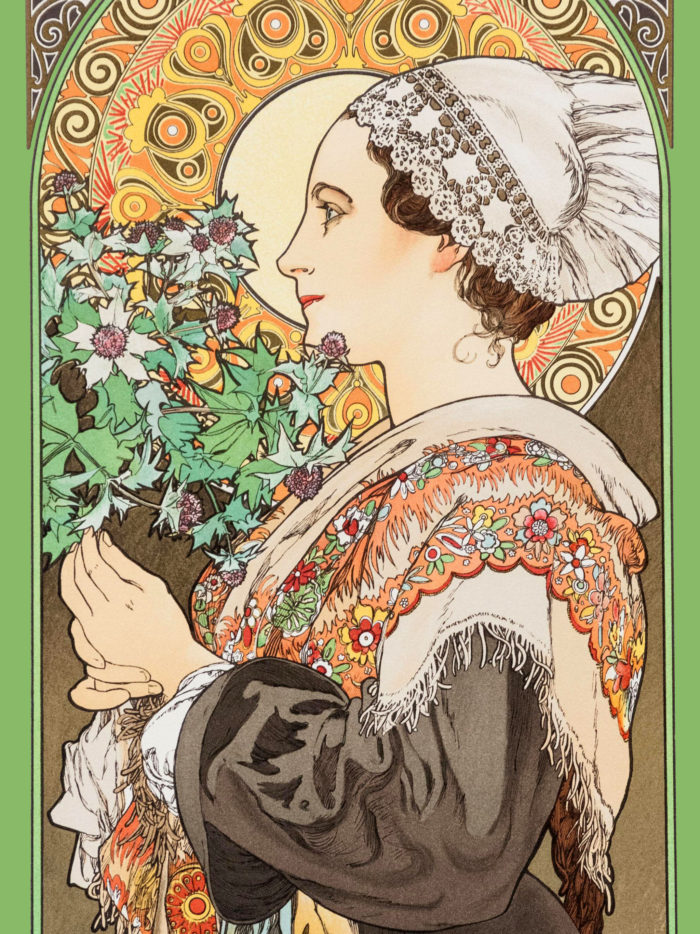 Alfons Mucha - Thistle from the Sands 2048x2732