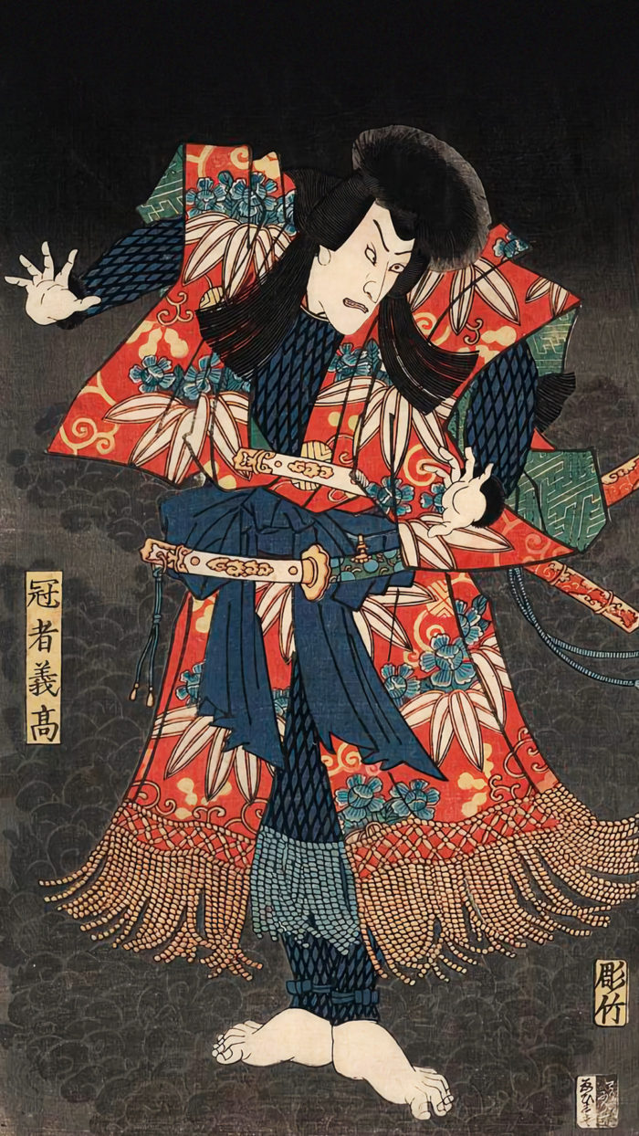 Utagawa Toyokuni - Kaisoden no uchi kanja yoshitaka 1080x1920
