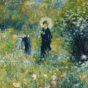 Renoir - Woman with a Parasol in a Garden d