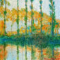 Claude Monet – Poplars Along the River Epte, Autumn d