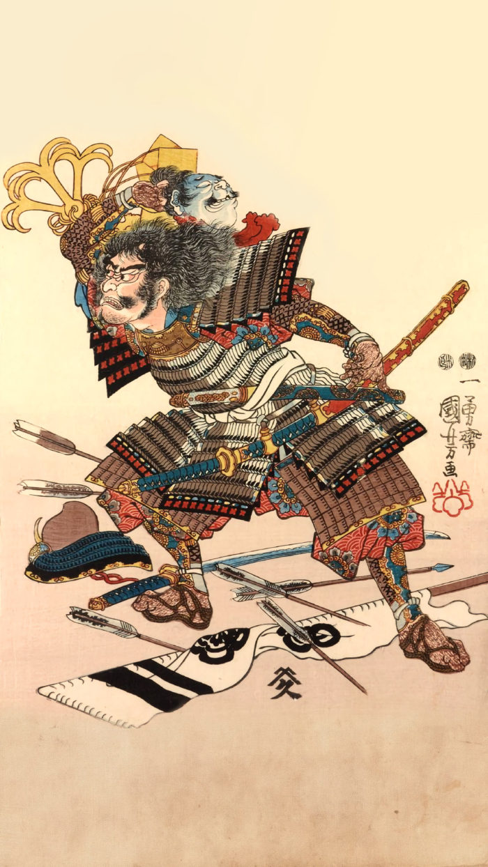 Utagawa Kuniyoshi - Endo Masatada 1080x1920 2