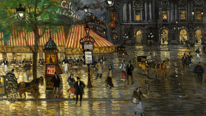 Konstantin Korovin - Place de l’Opera, Paris 1920x1080