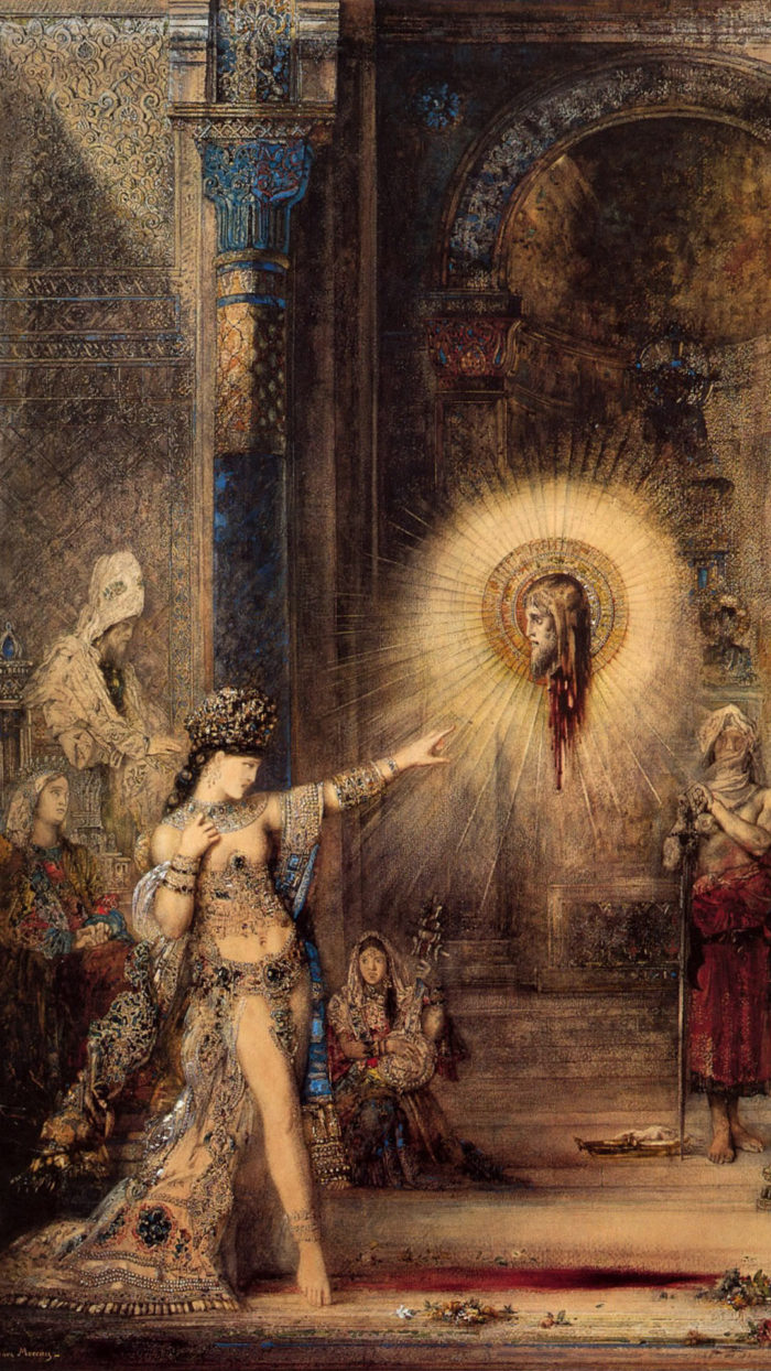 Gustave Moreau The Apparition 1876 1080x1920