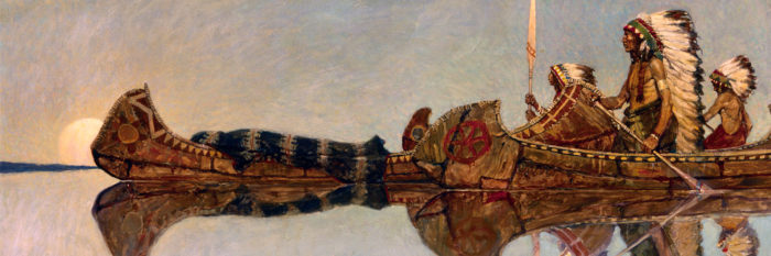 N. C. Wyeth - The Water Burial 1500x500