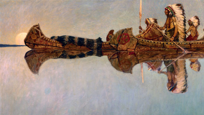 ニューエル・コンヴァース・ワイエス N. C. Wyeth - The Water Burial 1920x1080