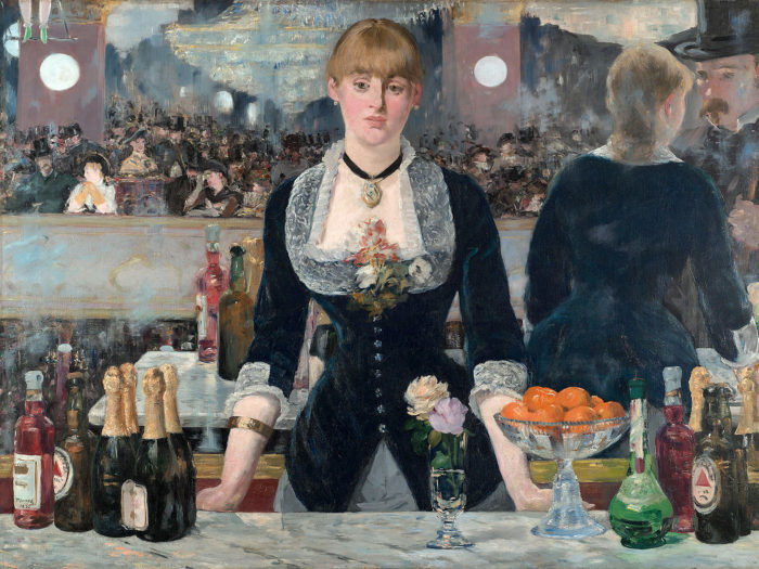 エドゥアール・マネ フォリー・ベルジェールのバー Edouard Manet - A Bar at the Folies Bergère 2732x2048