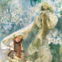 Alphonse Mucha – Madonna of the Lilies d
