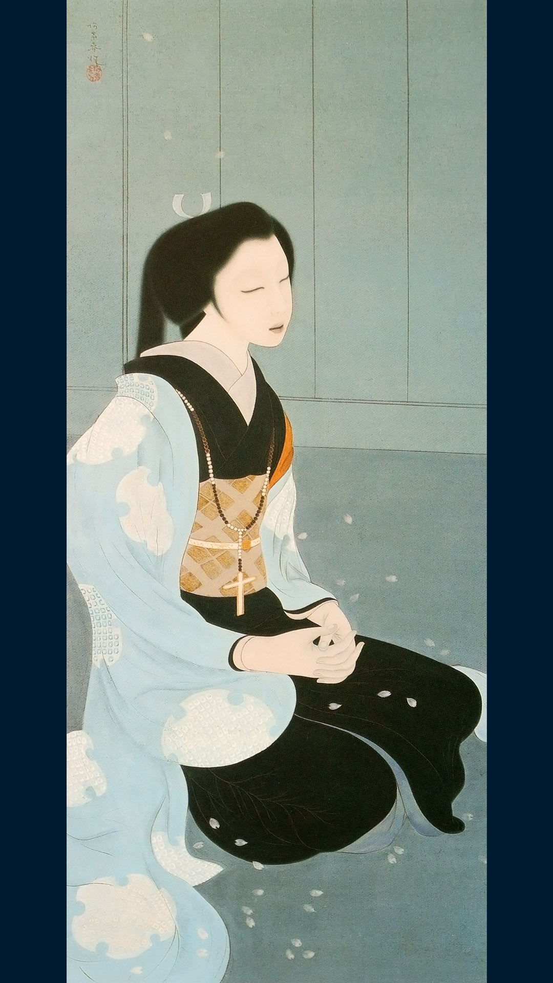 Hashimoto Meiji - Hosokawa garasha 1080x1920 2