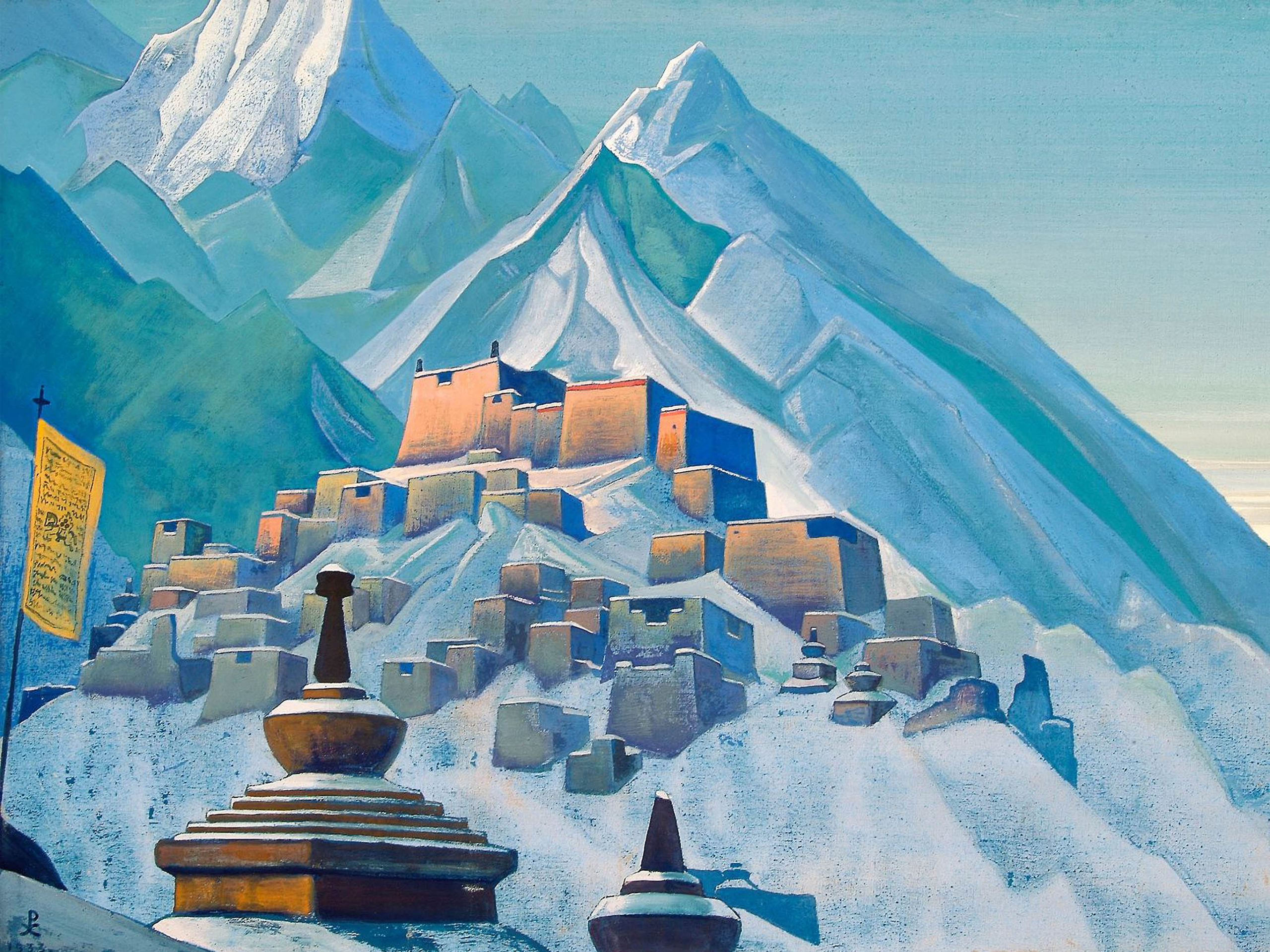 Nicholas Roerich - Tibet, Himalayas 2732x2048