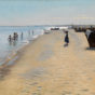 Peder Severin Kroyer - Sommerdag paa Skagen Soenderstrand d