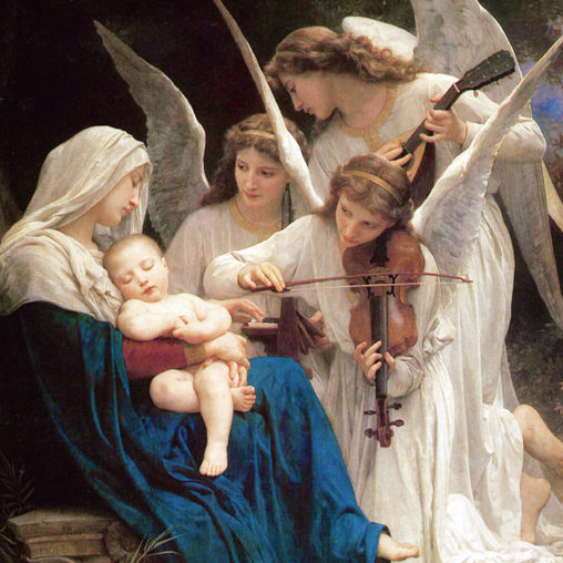 William Adolphe Bouguereau - Song of the Angels d