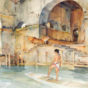 William Russell Flint - Marchesas Boathouse d