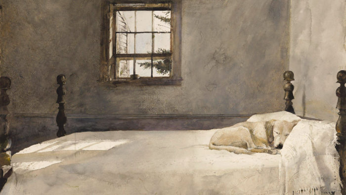 Andrew Wyeth - Master bedroom 2560x1440