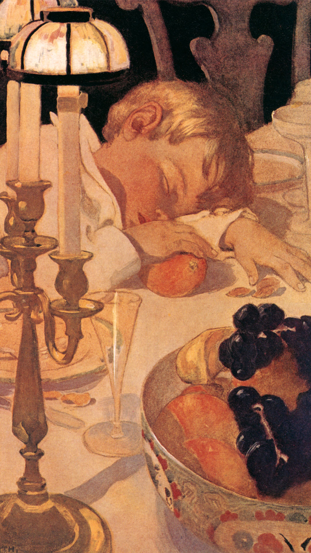 Jessie Willcox Smith - After listening to a fairy tale 1080x1920