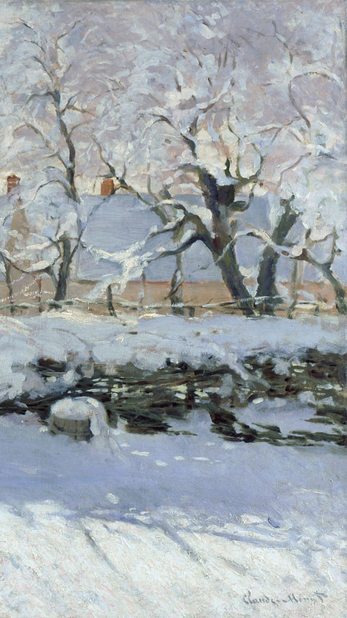 Claude Monet - The Magpie 1080x1920 2