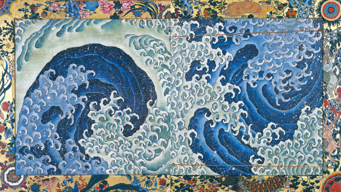 Katsushika Hokusai - Kanmachi matsuri yatai tenjo e 1920x1080