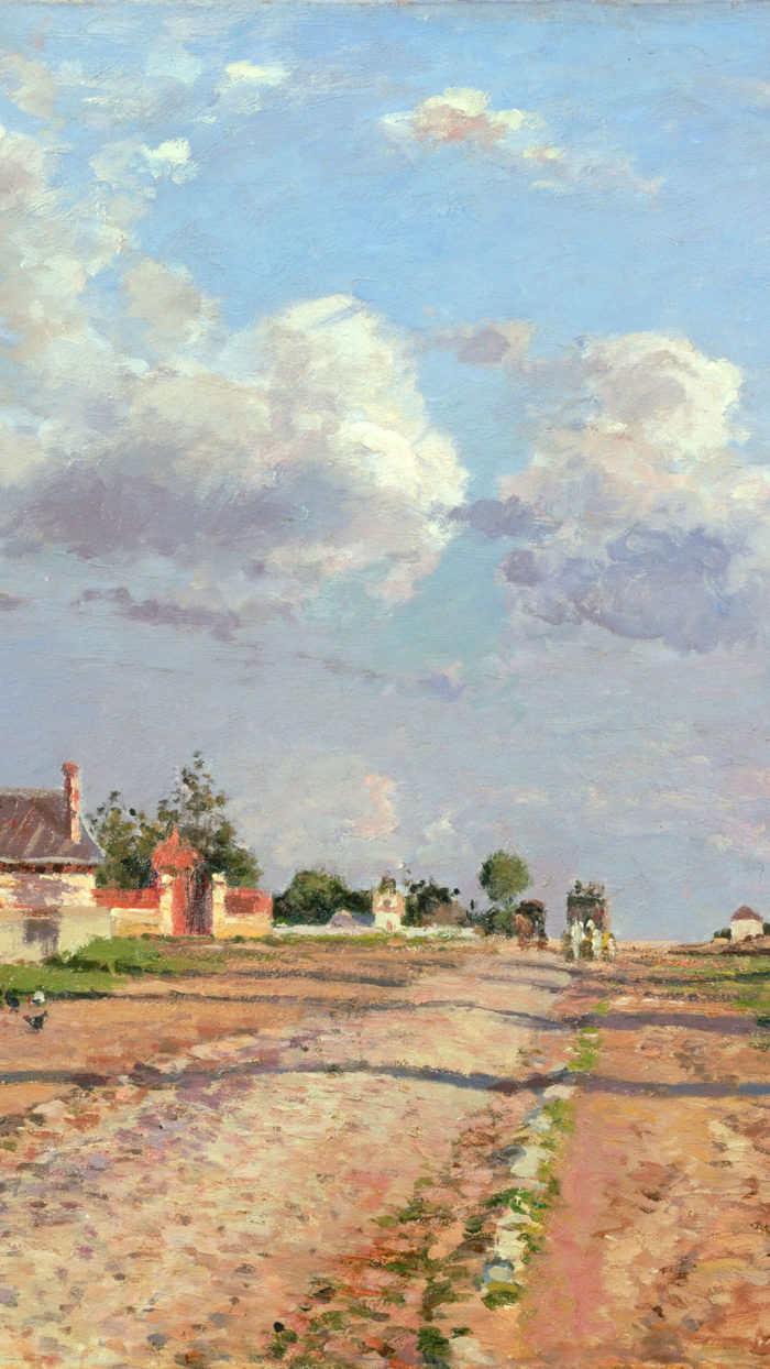 Camille Pissarro - Route de Versailles 1080x1920