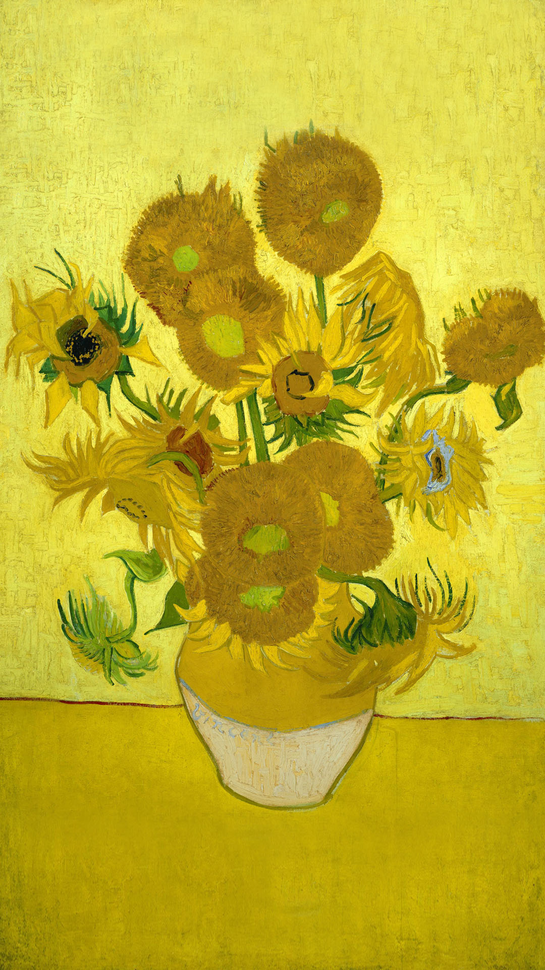 フィンセント・ファン・ゴッホ / Sunflowers | 壁紙ギャラリー 