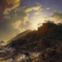 Andreas Achenbach – Sunset after a Storm d