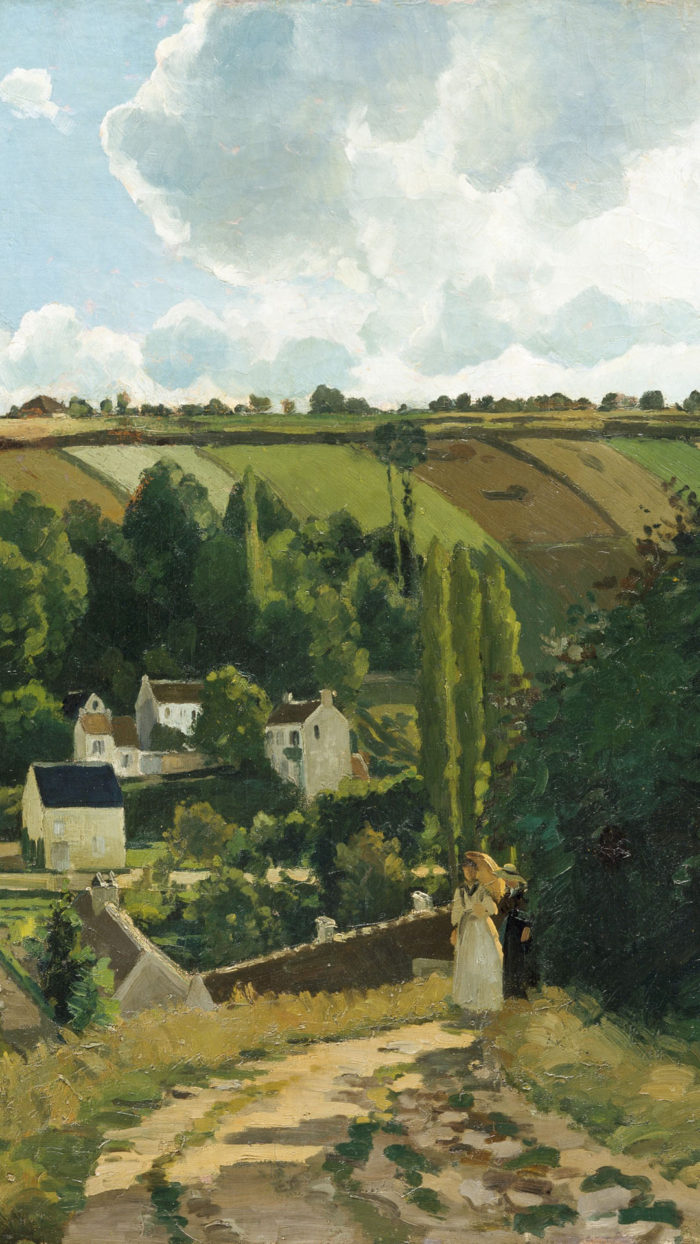 Camille Pissarro - Jalais Hill, Pontoise 1080x1920