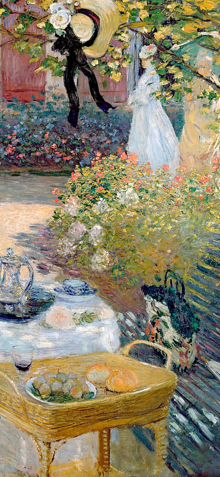 Claude Monet - The Luncheon Argenteuil 1170x2532