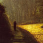 John Atkinson Grimshaw – The Lovers d