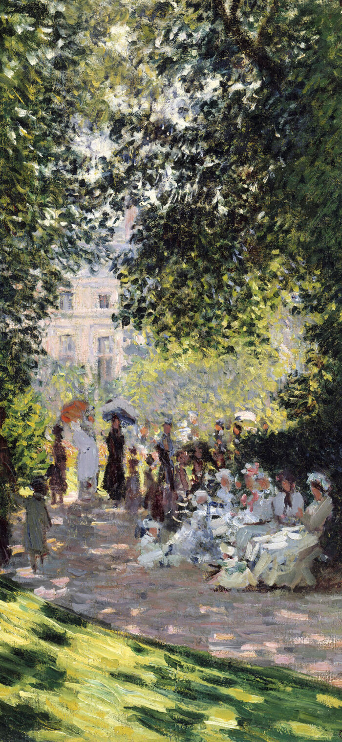 Claude Monet - The Parc Monceau 1170x2532