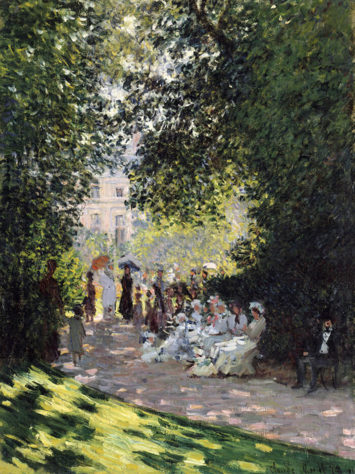 Claude Monet - The Parc Monceau 2048x2732