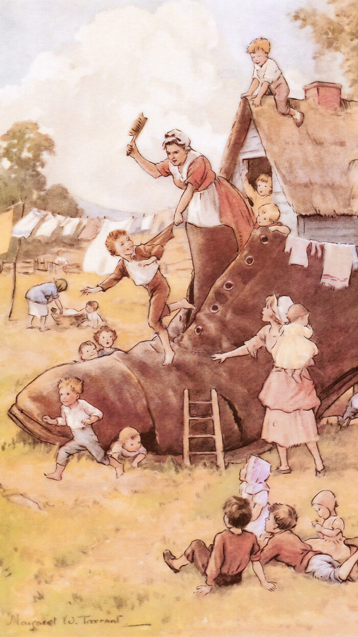 Margaret Tarrant - The Old Woman who 1080x1920