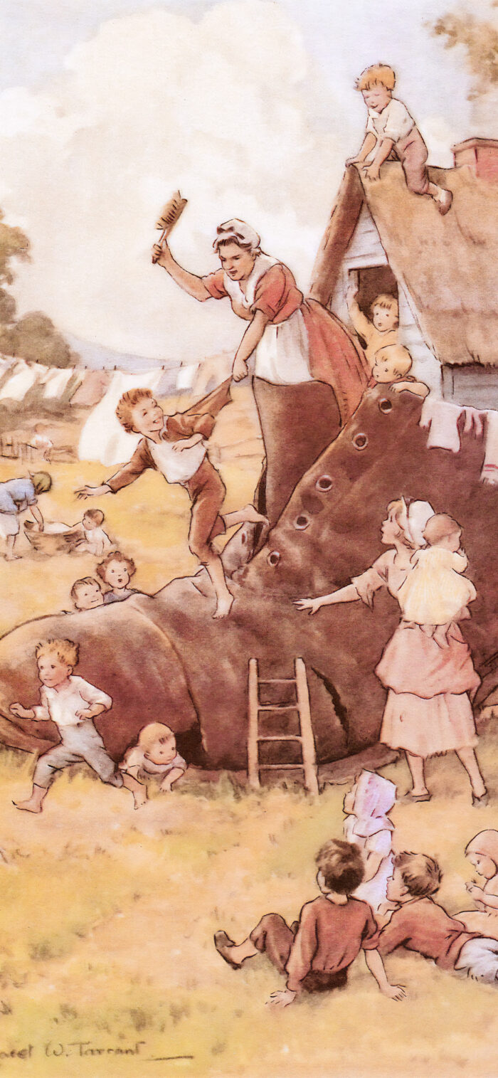 Margaret Tarrant - The Old Woman who 1170x2532